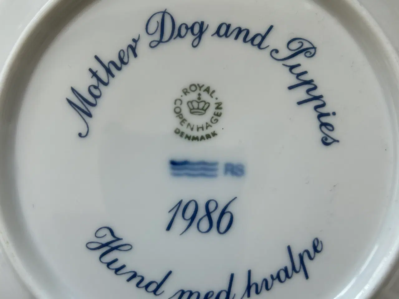 Billede 4 - RC Mors dag - 1986 - Hund med hvalp, Royal Copenha