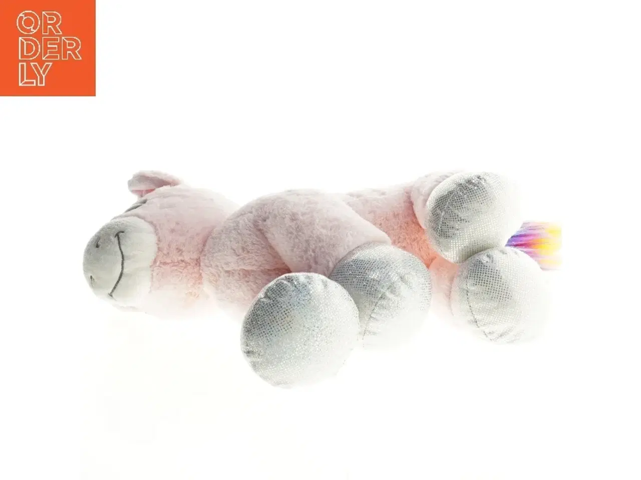 Billede 3 - Enhjørning plysdyr (str. 38 x 38 cm)