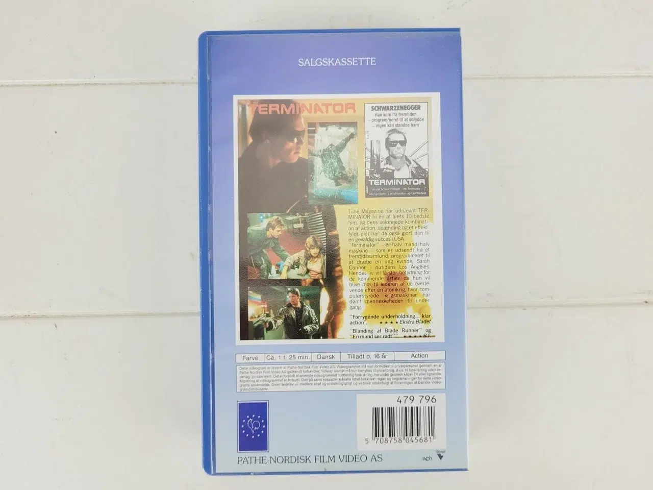 Billede 3 - Terminator - VHS Videofilm