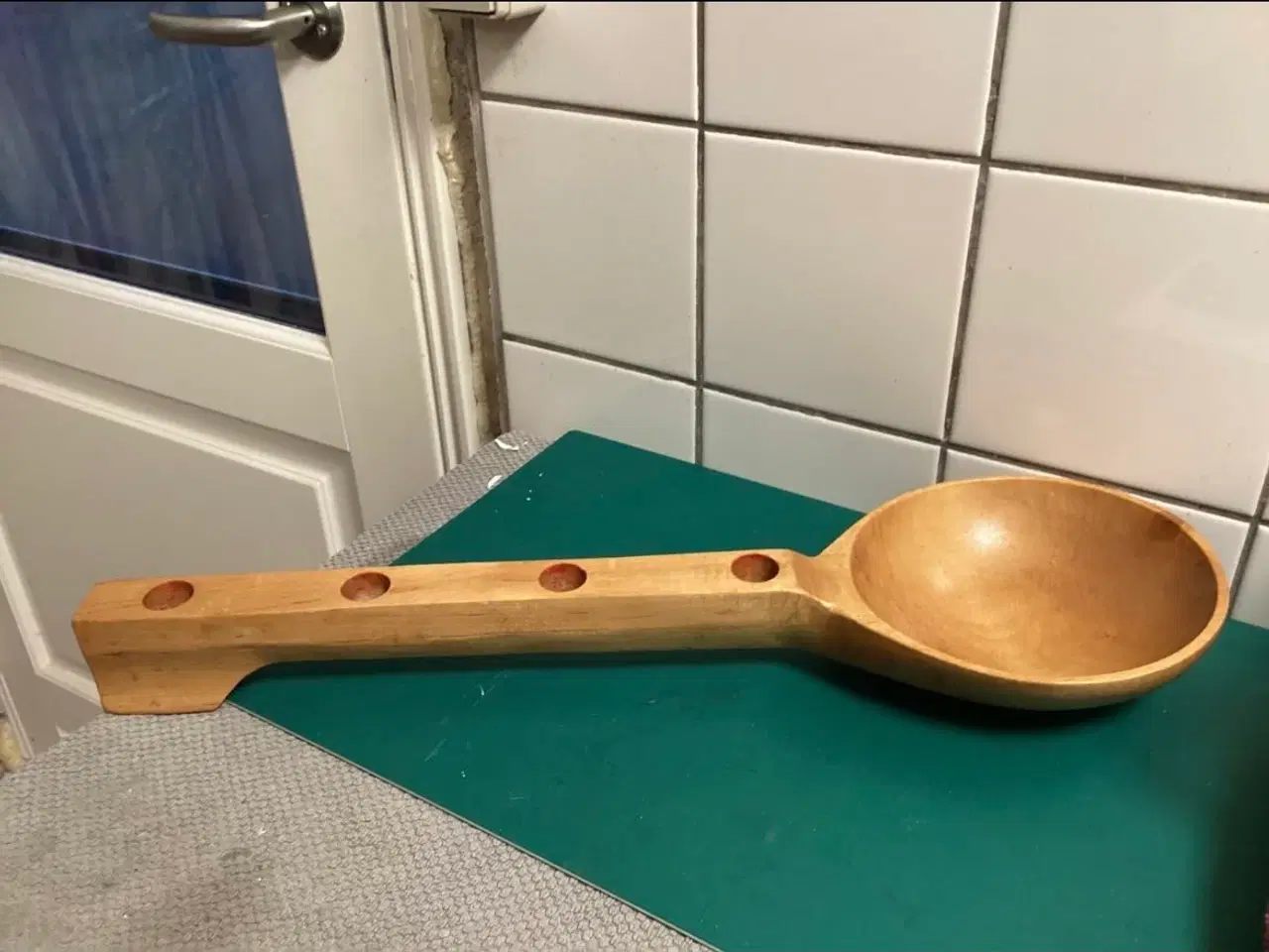 Billede 1 - Lysestage- advent stage som stor grydeske