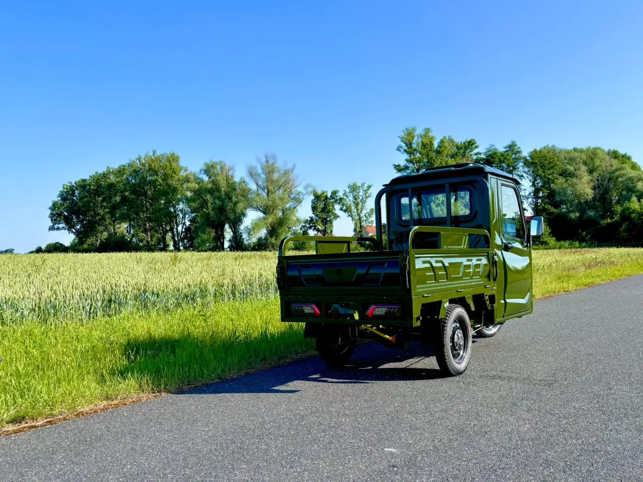 Billede 5 - LuxCap Pickup Kabinescooter Grøn