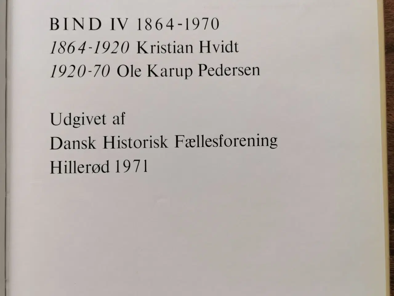 Billede 6 - Danmark historisk billedbog 1-4