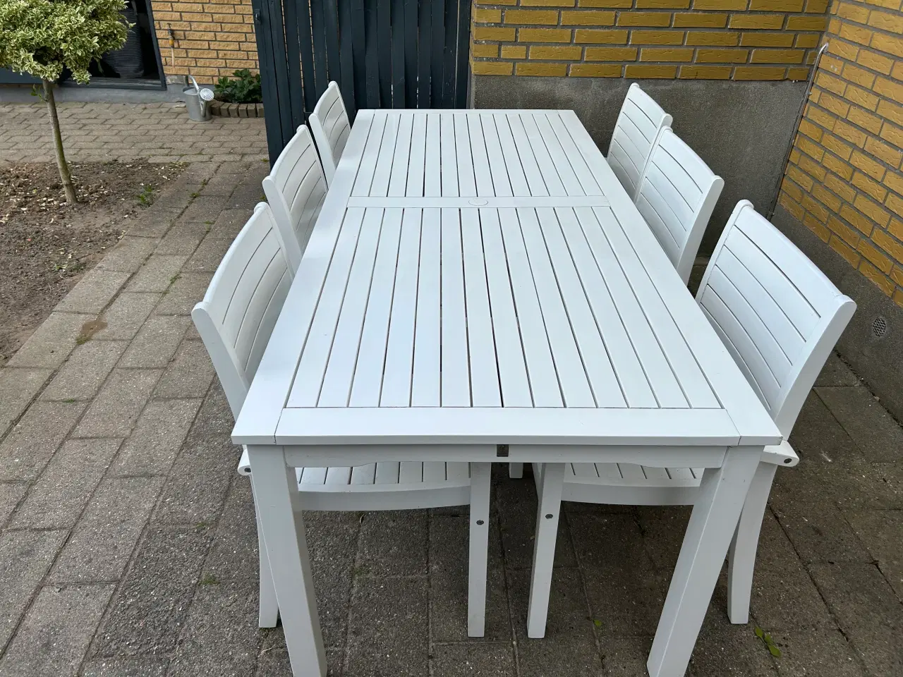 Billede 11 - Have spisebord inkl 6 stole og 6 hynder sælges 