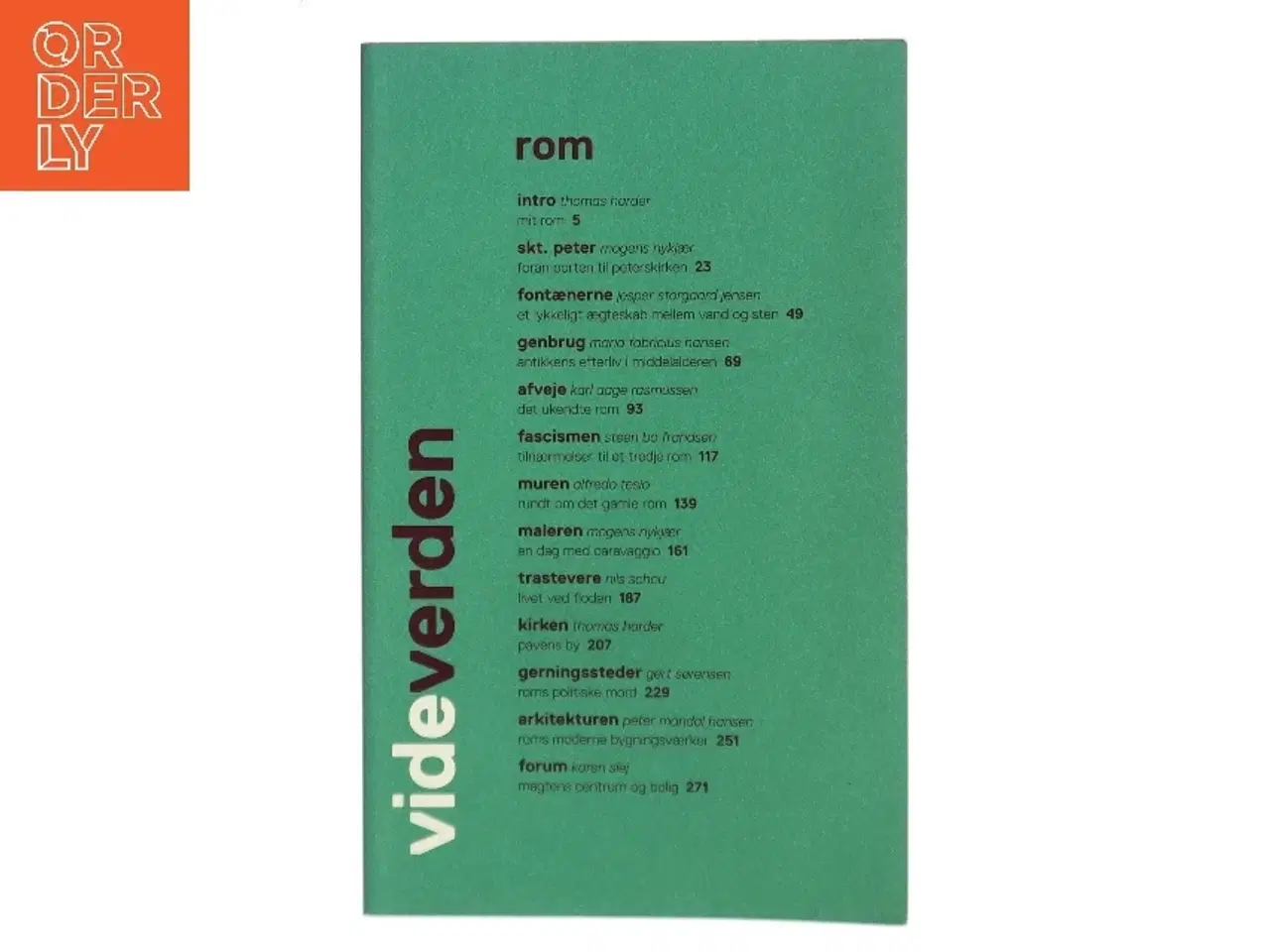 Billede 1 - Rom af Thomas Harder (Bog)