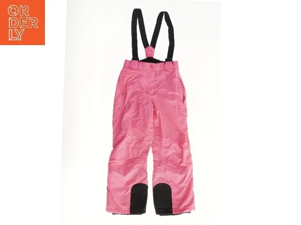 Billede 2 - Pink overtræksbukser med seler fra Crivit (str. 122)