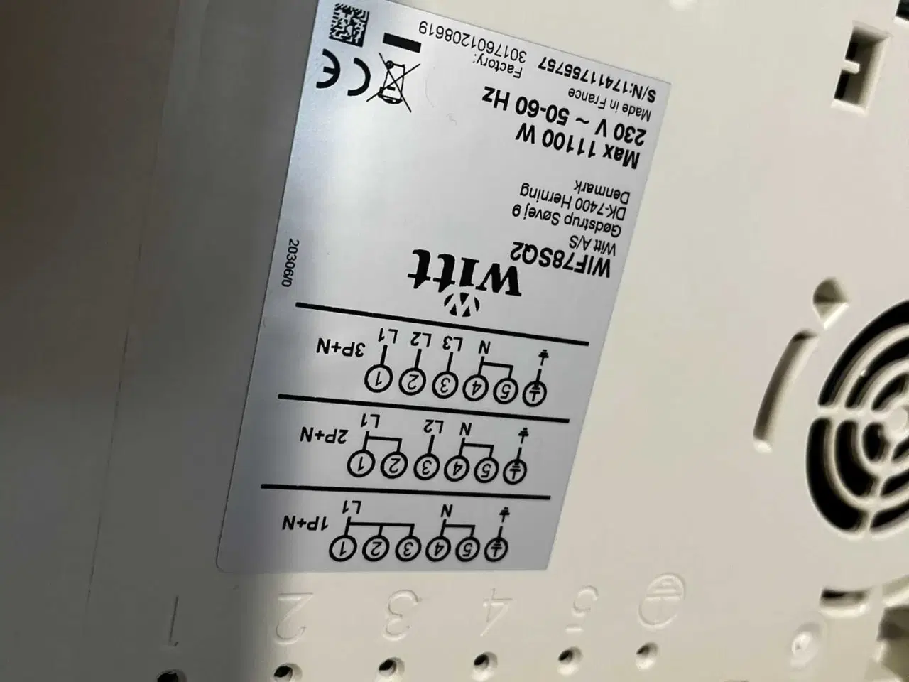 Billede 1 - Witt WIF78SQ2 induktionskogeplade – 6 zoner