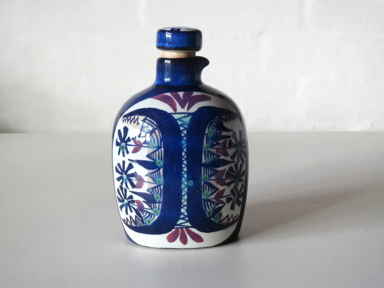 Billede 4 - Aluminia flaske eller flacon med prop