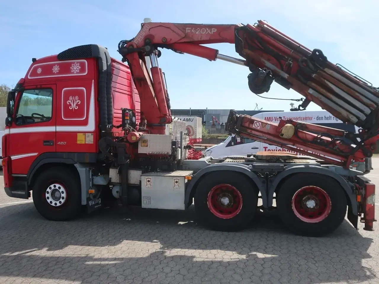 Billede 8 - Lastbil m. kran VOLVO FM12