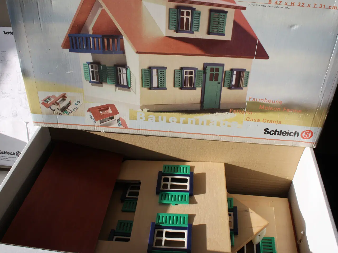 Billede 2 - Schleich Bondegårdshus