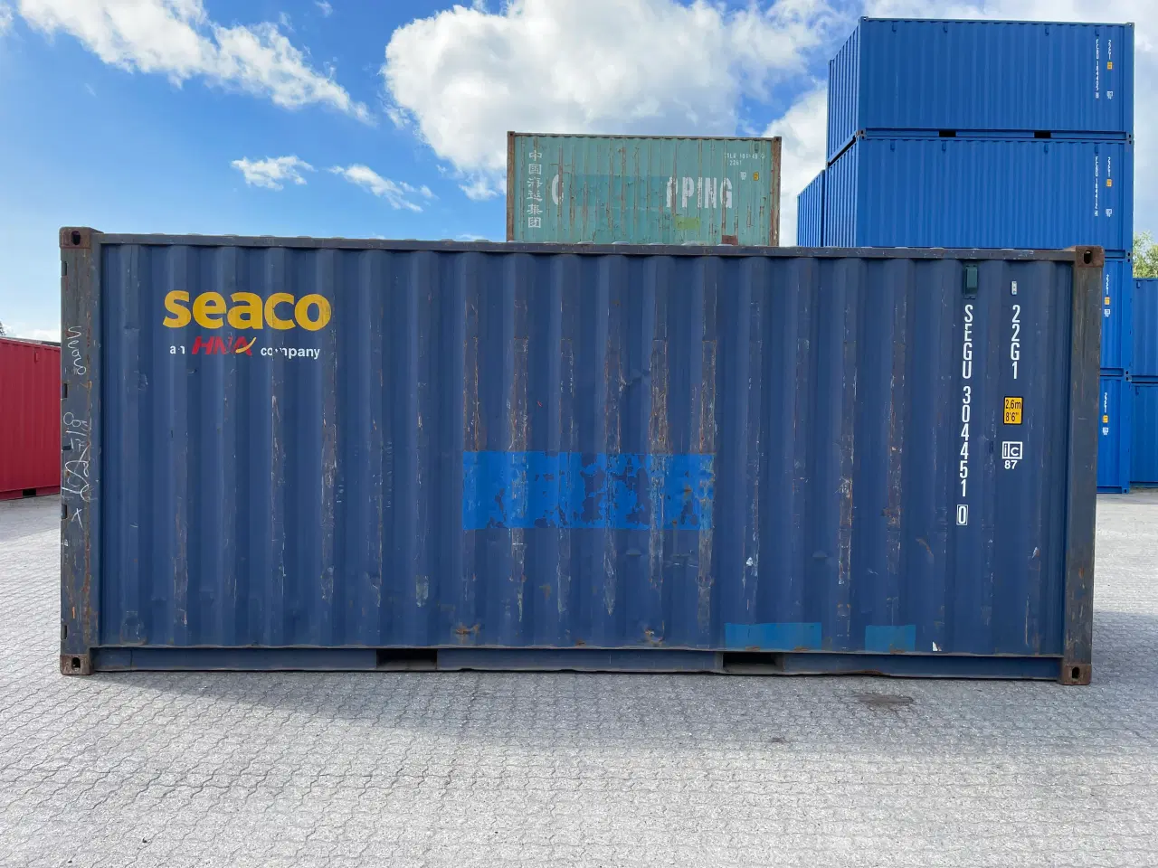 Billede 3 - 20 fods Container- ID: SEGU 304451-0