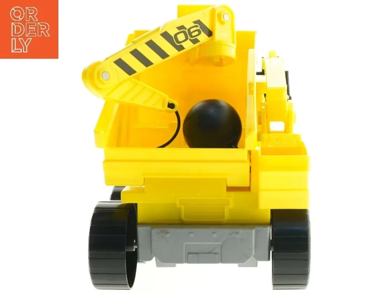 Billede 3 - Paw Patrol stor gul legetøjs gravemaskine (str. 38 cm)