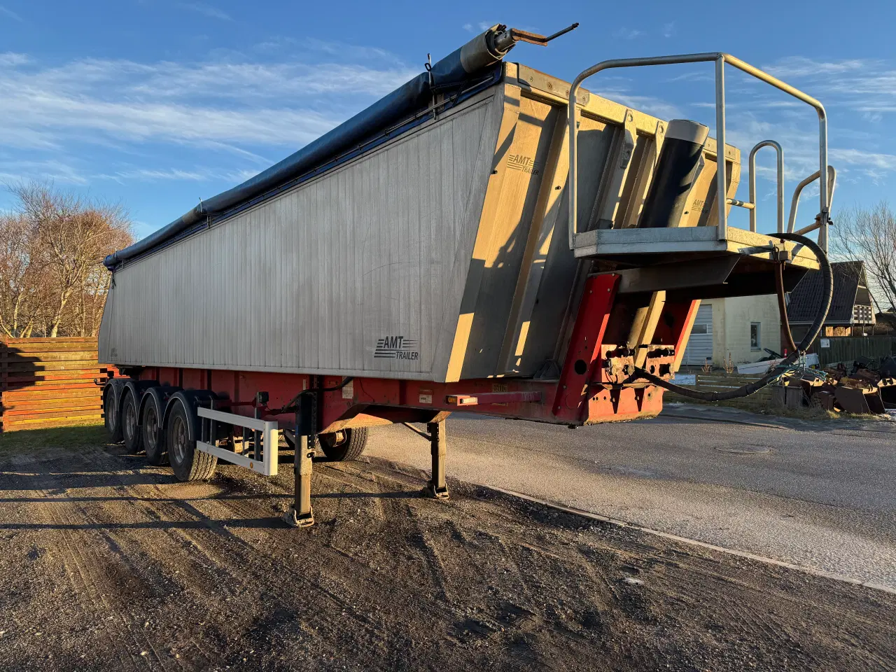 Billede 3 - AMT Tiptrailer 4 aksler