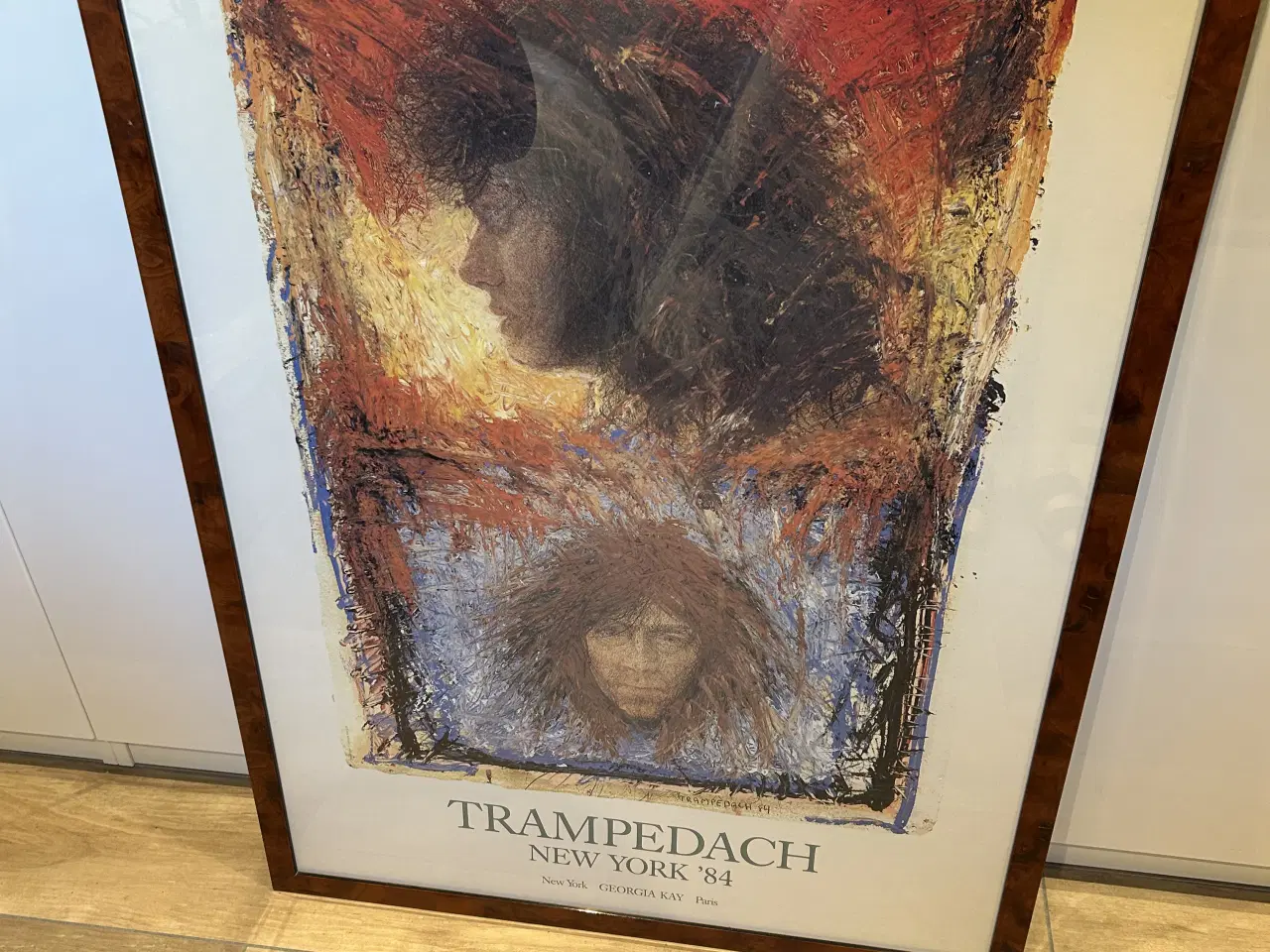 Billede 1 - Kurt Trampedach glasindrammet billeder