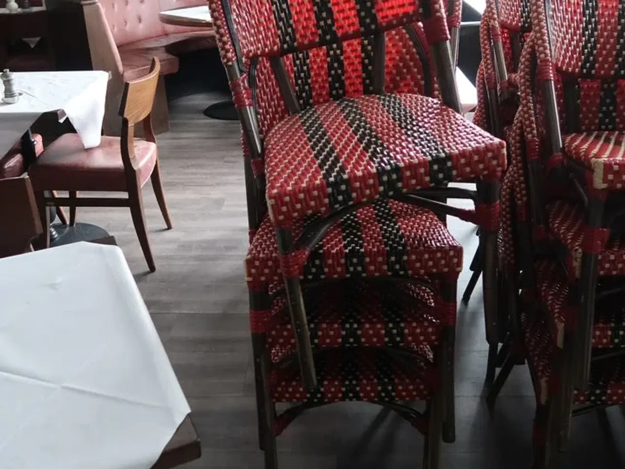 Billede 6 - 4 stk. caféborde SM FRANCE med 8 stk. caféborde