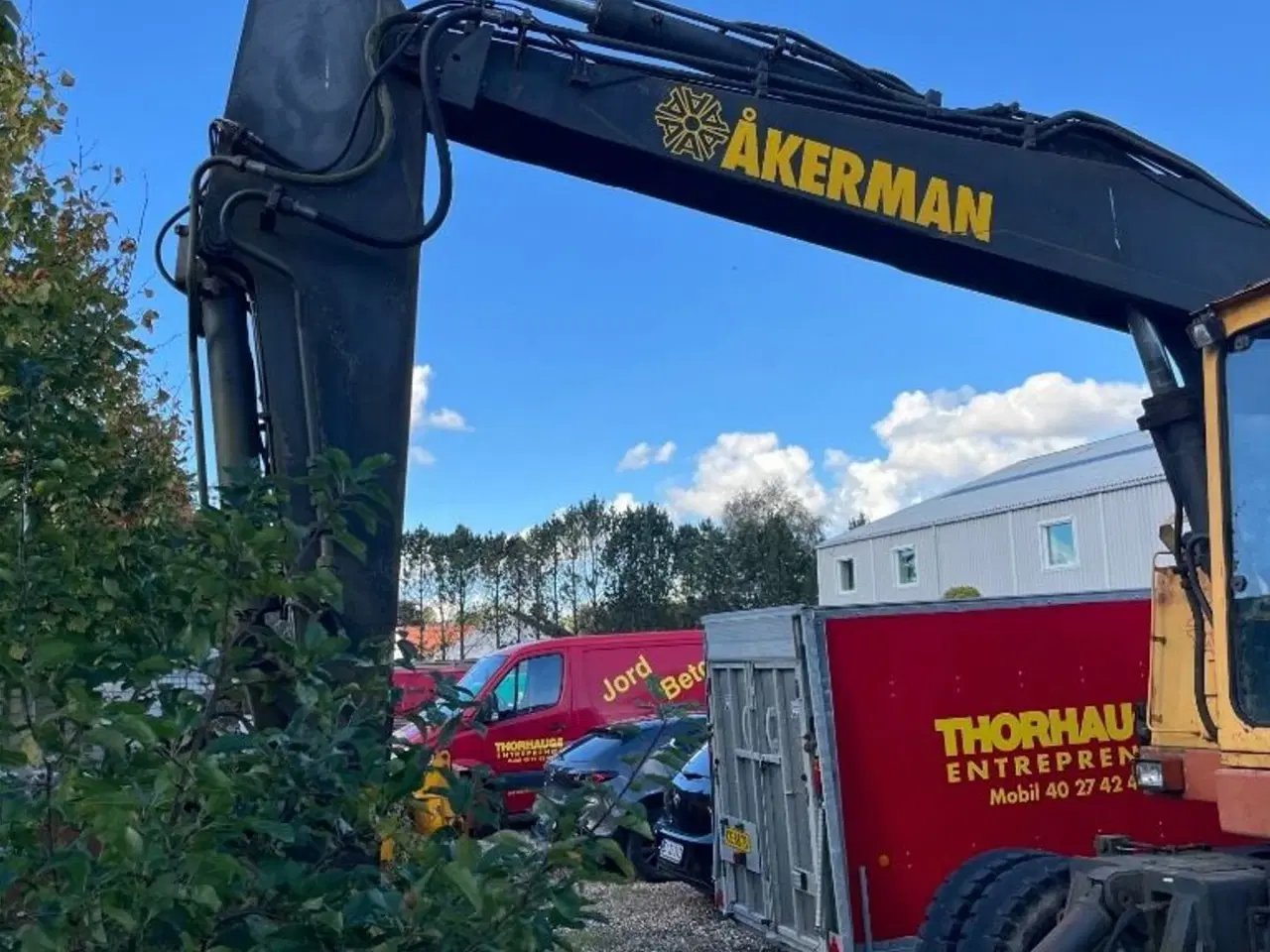 Billede 2 - Åkerman H7 MC Åkerman H7 Gravemaskine Med Hjultræk