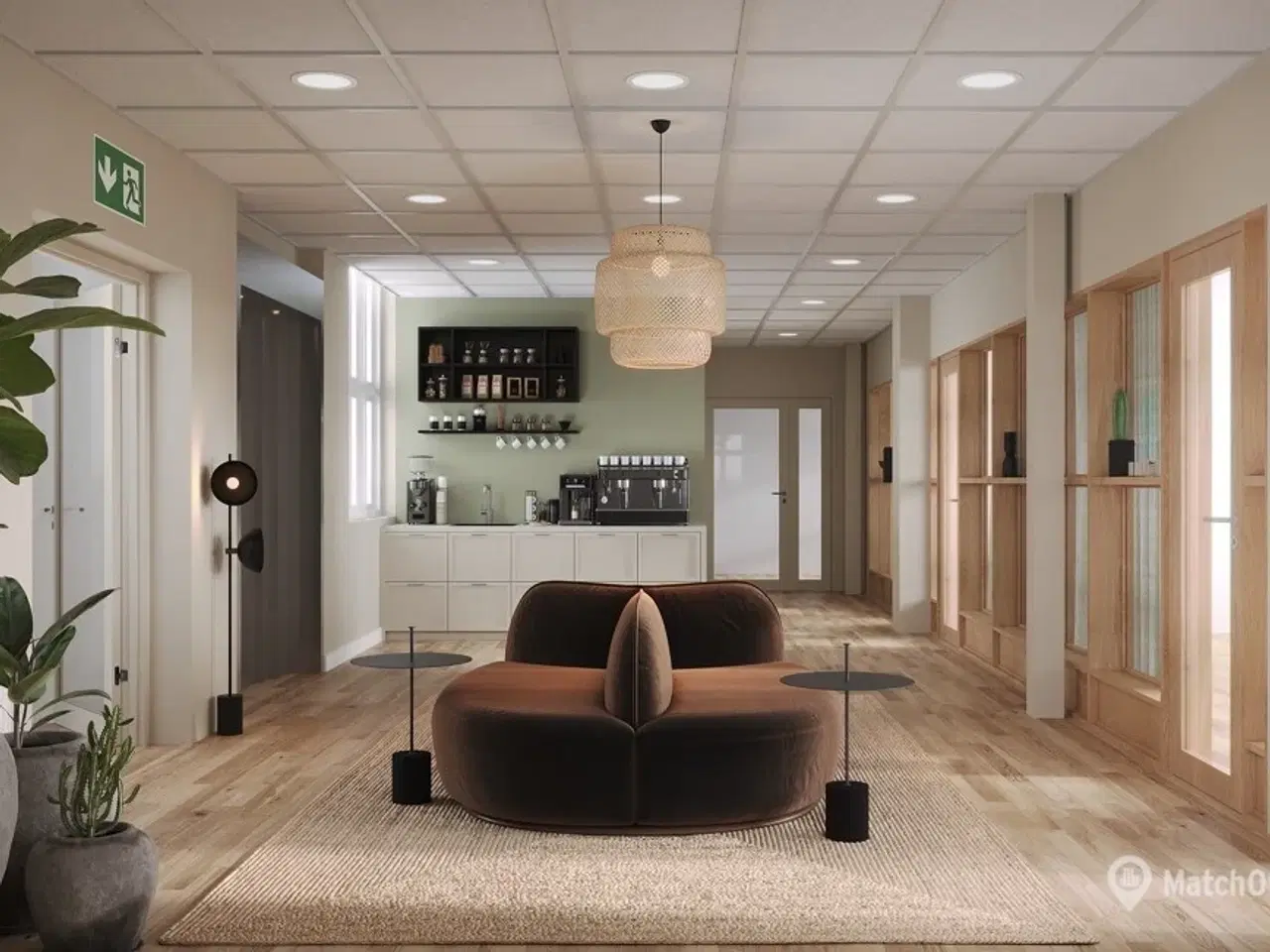 Billede 6 - I denne moderne flerbrugerejendom udbydes lyse og indbydende kontorlejemål i varierende størrelser der passer perfekt til virksomheder i alle størrelser