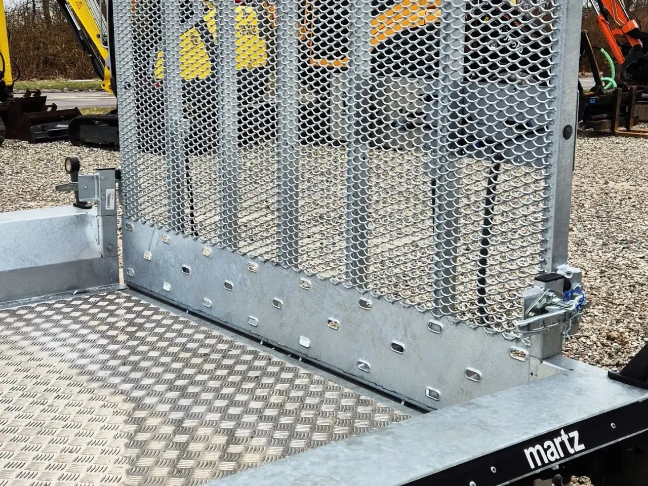 Billede 14 - Martz Maskintrailer / 3500 kg totalvægt / 400 x 180 ladmål / med rampe / fabriksny