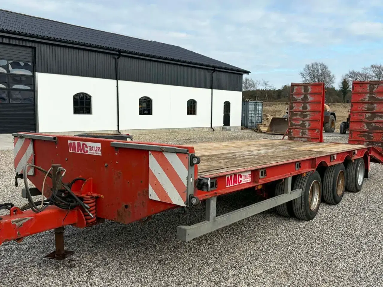 Billede 2 - MAC 27 ton maskintransportvogn