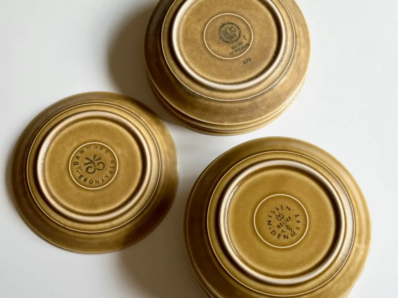 Billede 7 - Jens Harald Quistgaard, Relief underkopper, 12 stk samlet