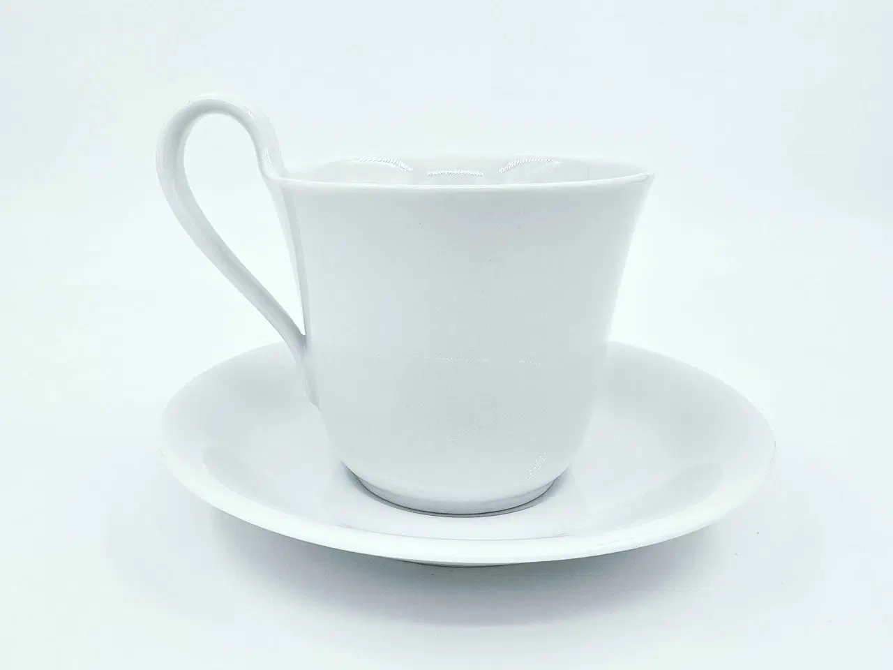 Billede 7 - Royal Copenhagen Hvid Højhankskop & Underkop 1 sor