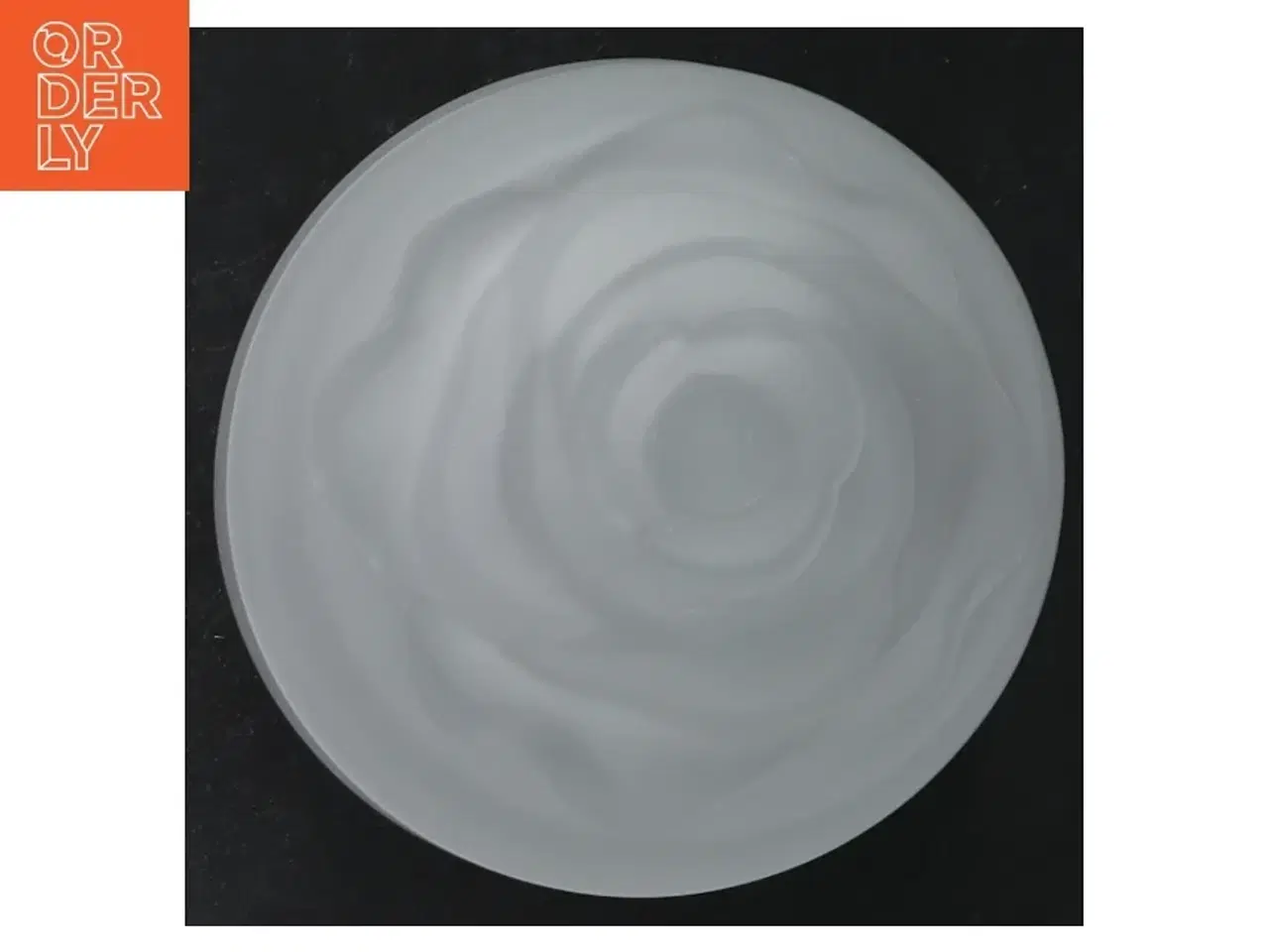 Billede 9 - Frostet glas vase fra Holmegaard (str. 13 cm)