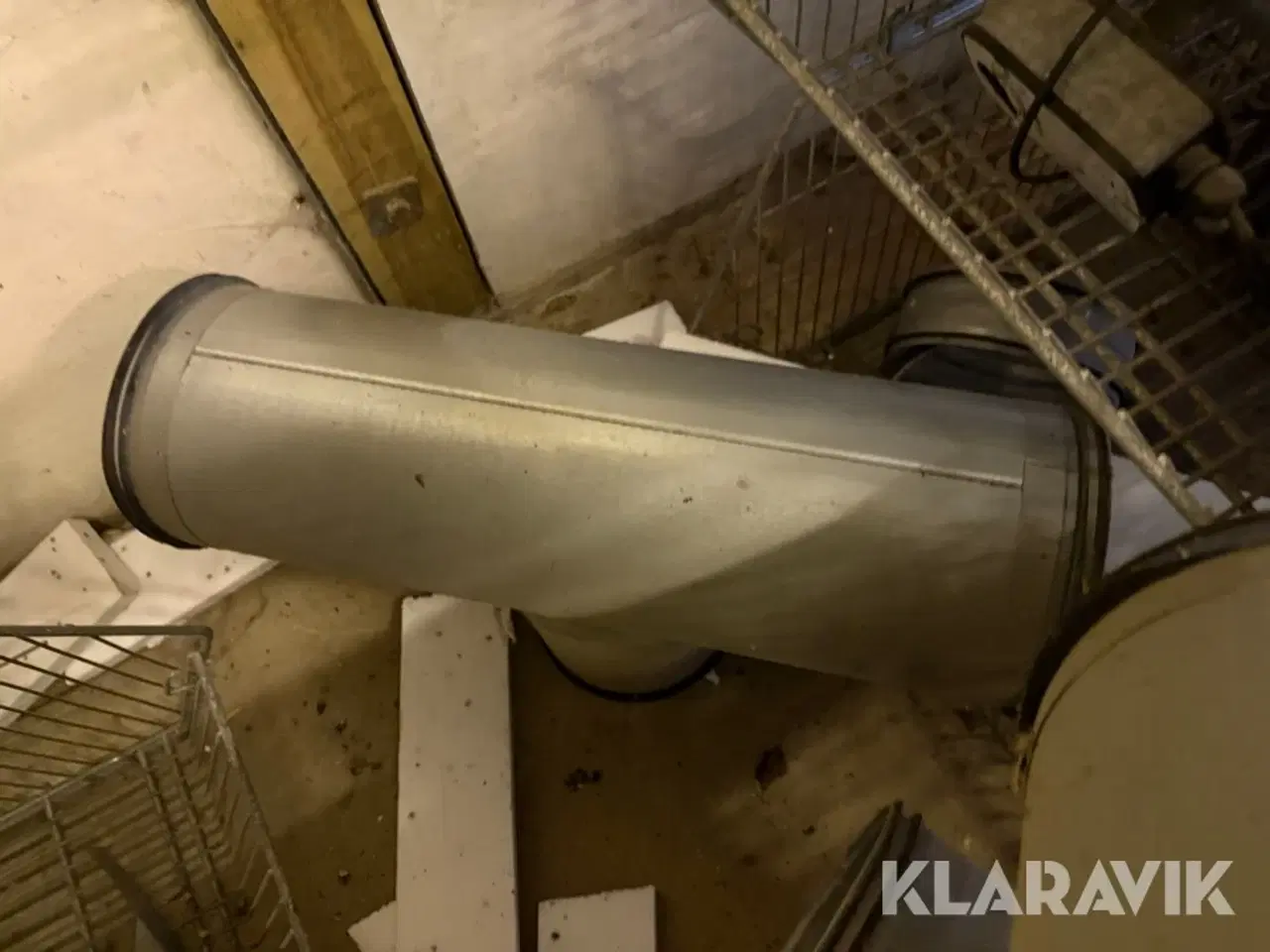 Billede 7 - Lot med ventilationsdele og rør