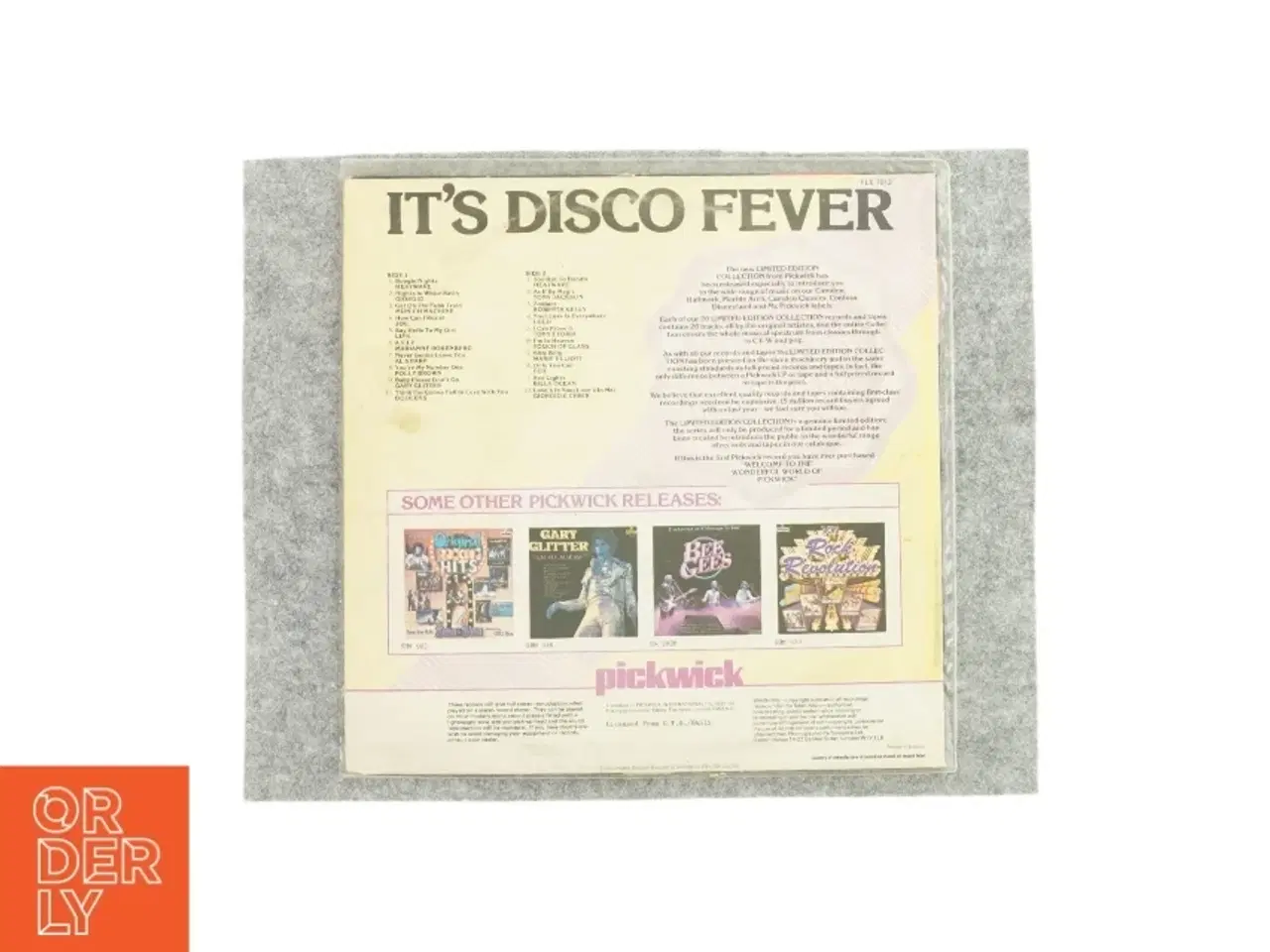 Billede 2 - It&#39;s disco fever (LP)