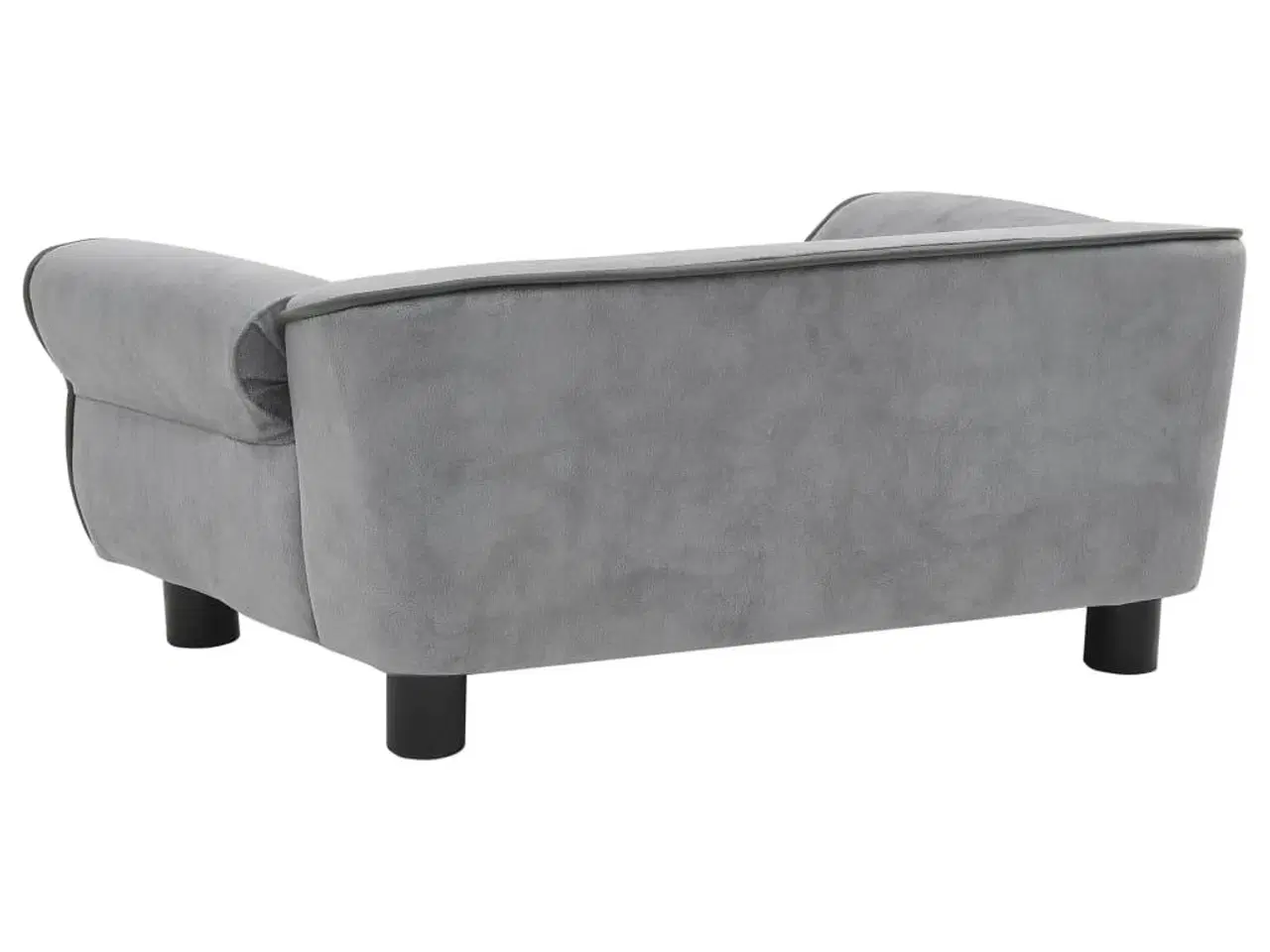 Billede 5 - Hundesofa 72x45x30 cm plys grå