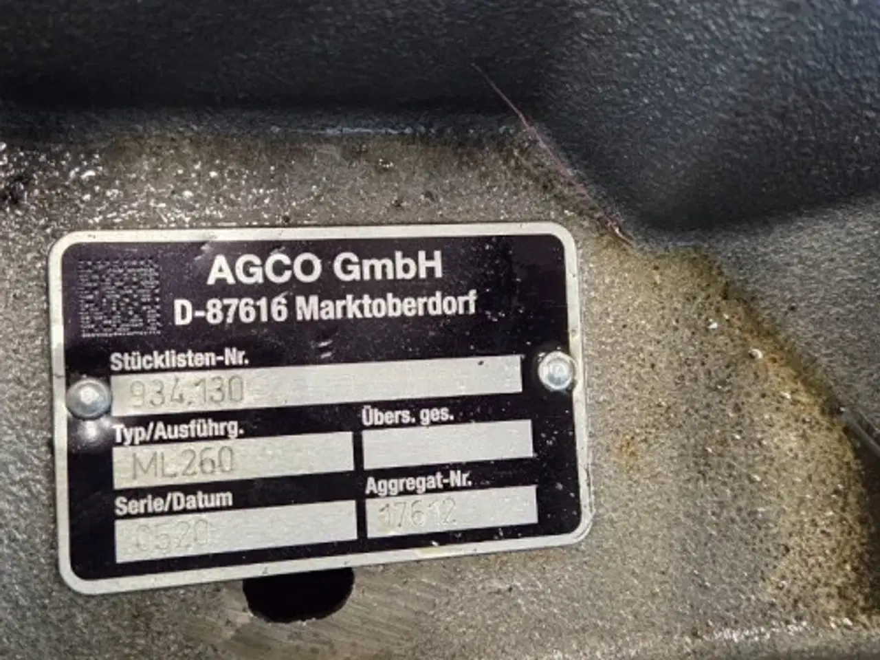 Billede 11 - Valtra S394  ML260 Transmission 009995400000A  