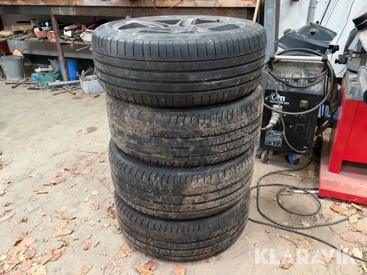 Billede 1 - Alufælge med dæk Pirelli P Zero 4 styk