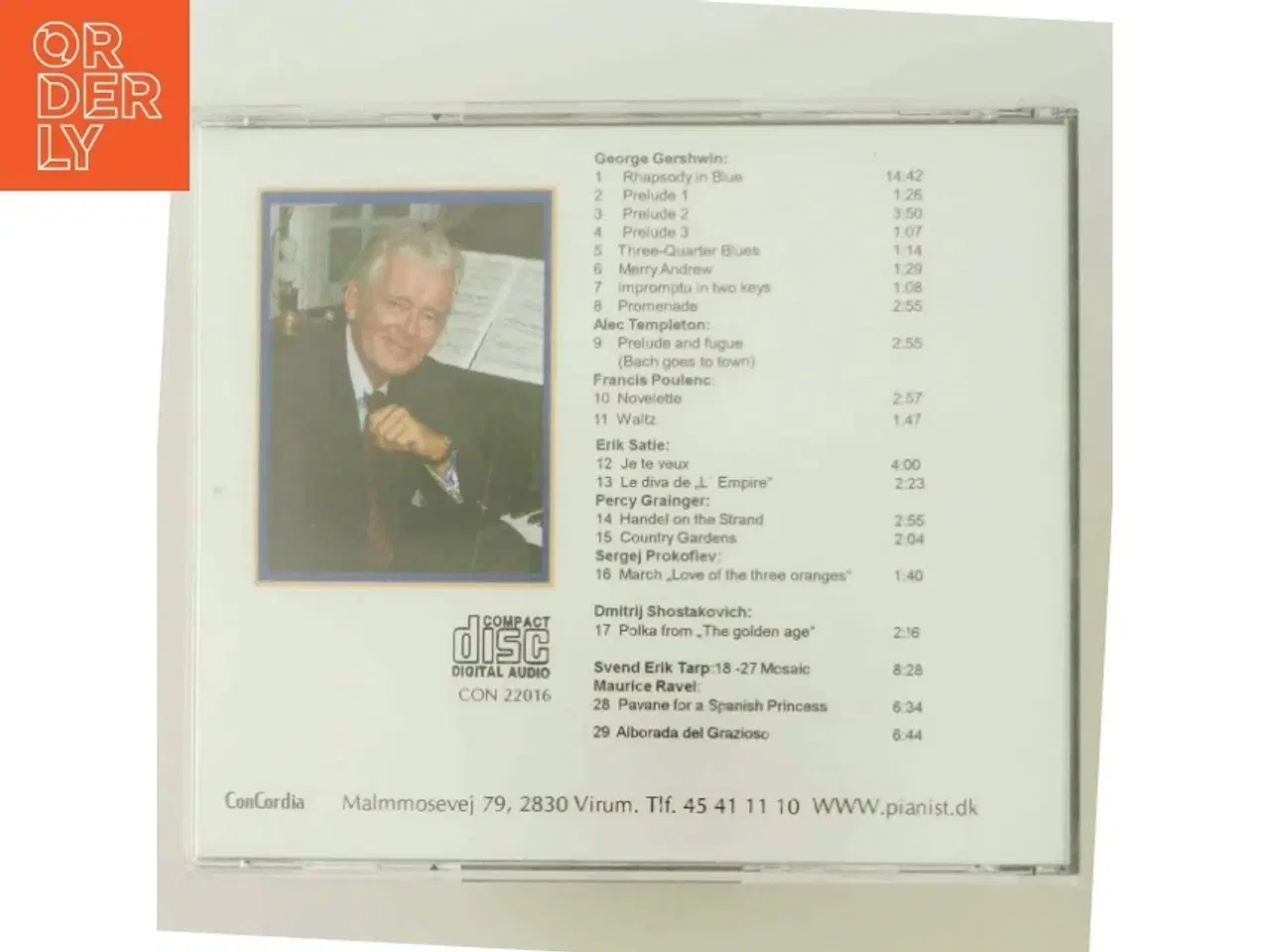 Billede 3 - Rhapsody in Blue og andre mesterværker fra det 20. århundrede, Mogens Dalgaard (DVD)