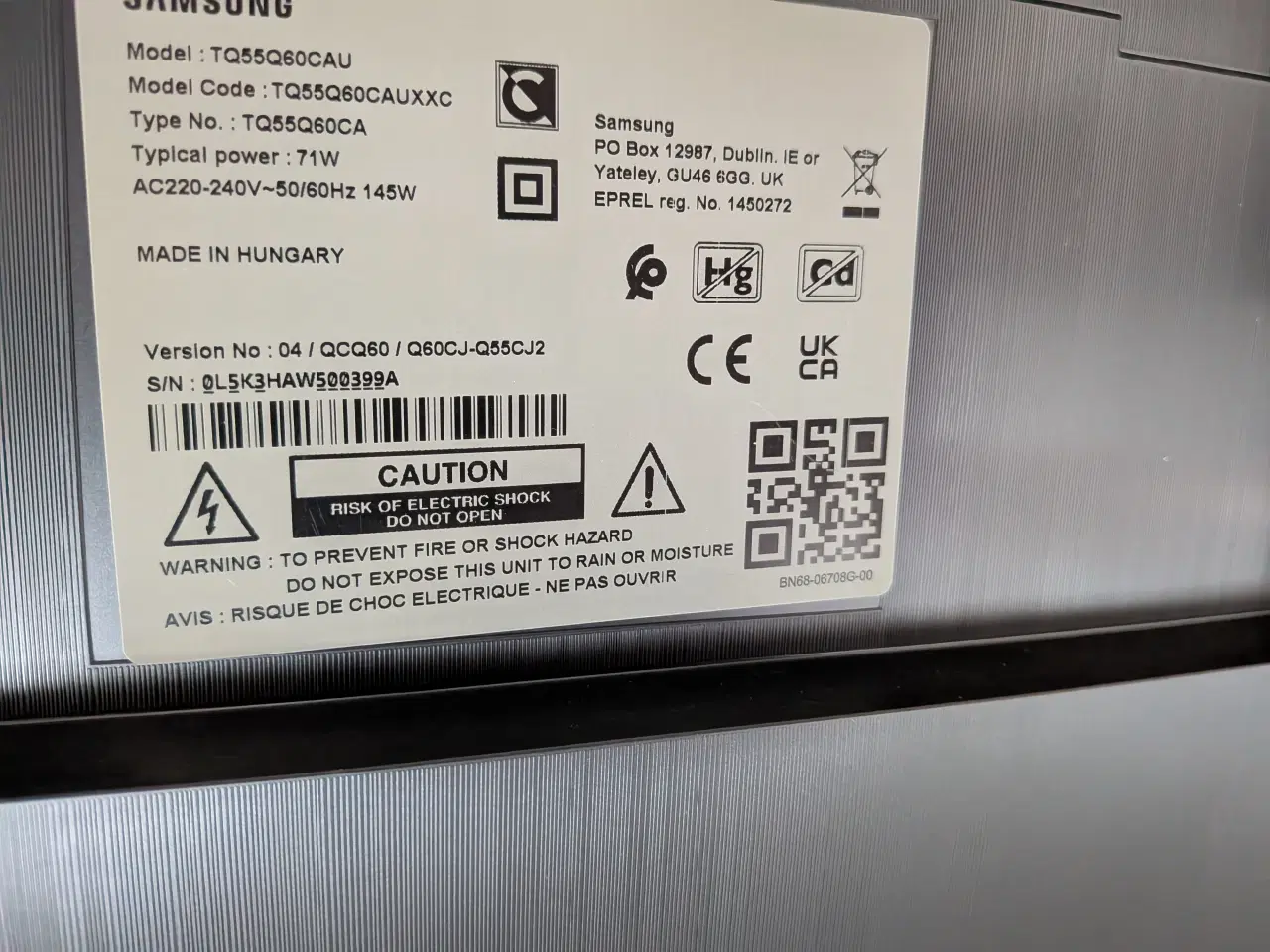 Billede 2 - Samsung tv sælges