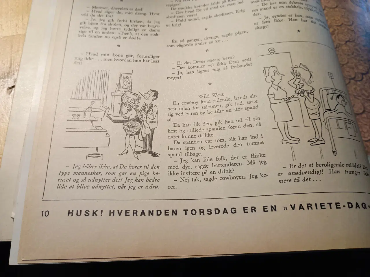 Billede 16 - Varieté, novelle og vittighedsbladet.