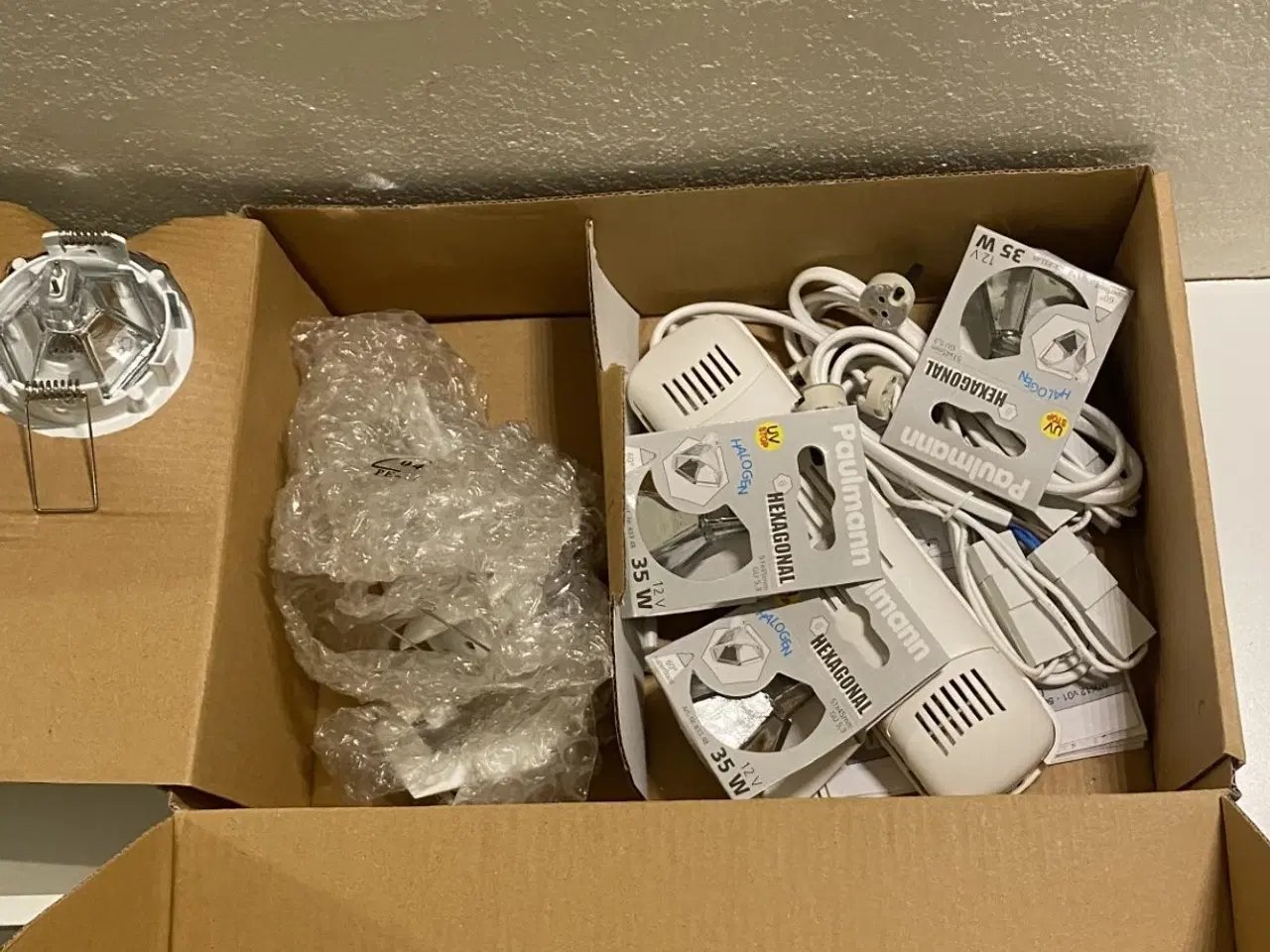 Billede 9 - 4 x Indbyggede spotlights sæt Premium Line Hexa hv