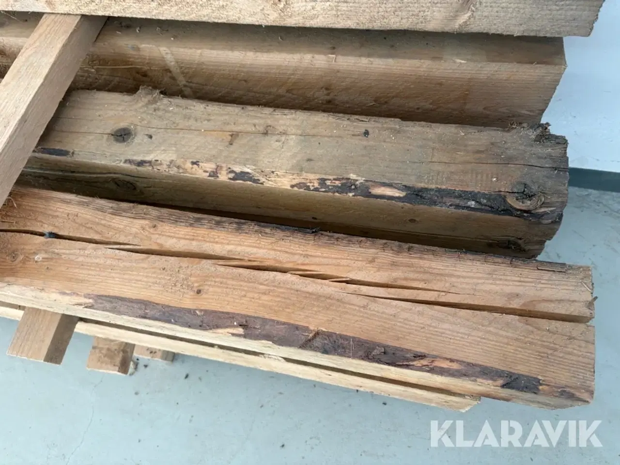 Billede 5 - Træbjælker 10 styk.