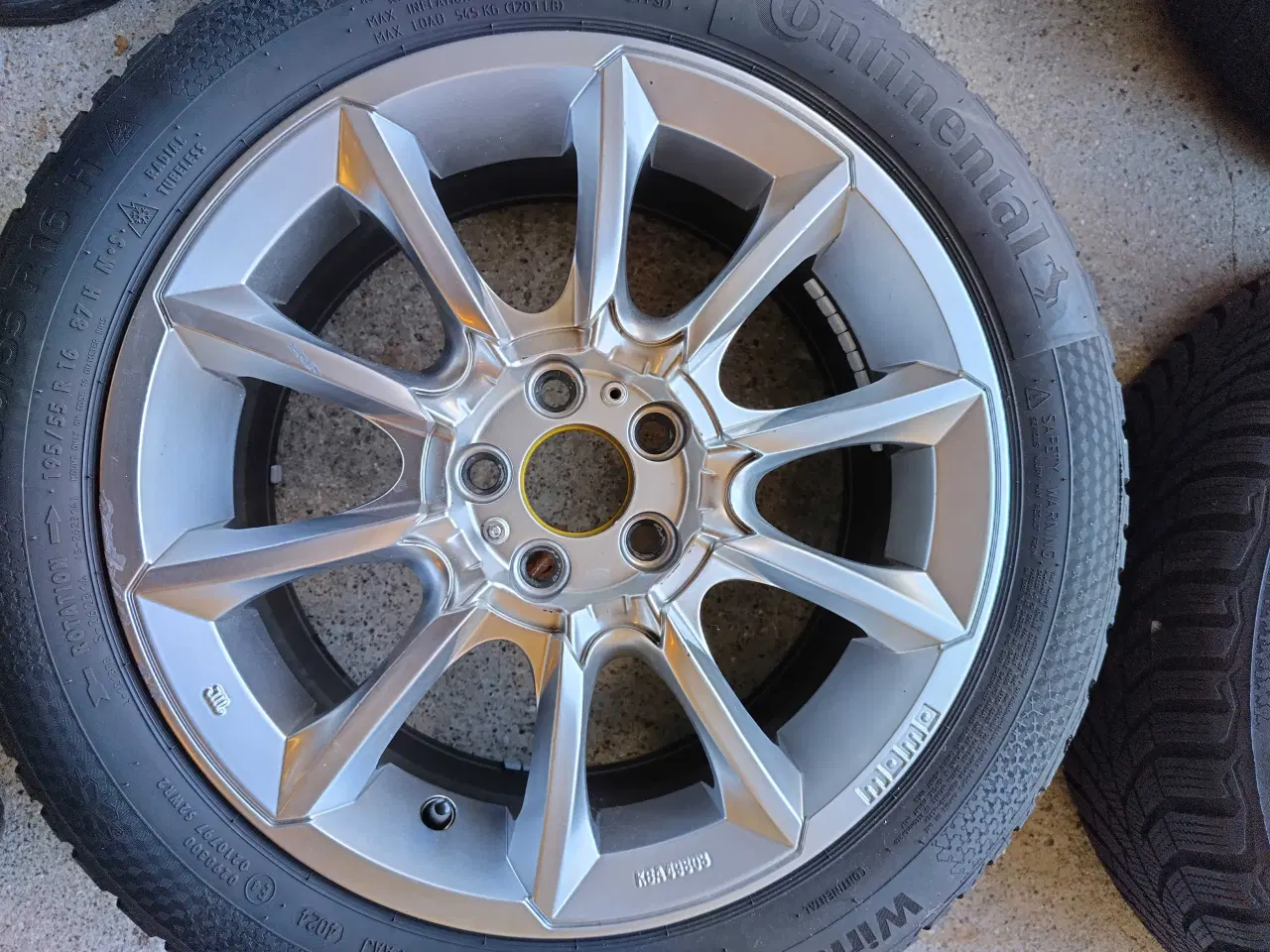 Billede 2 - Vinterhjul vw polo