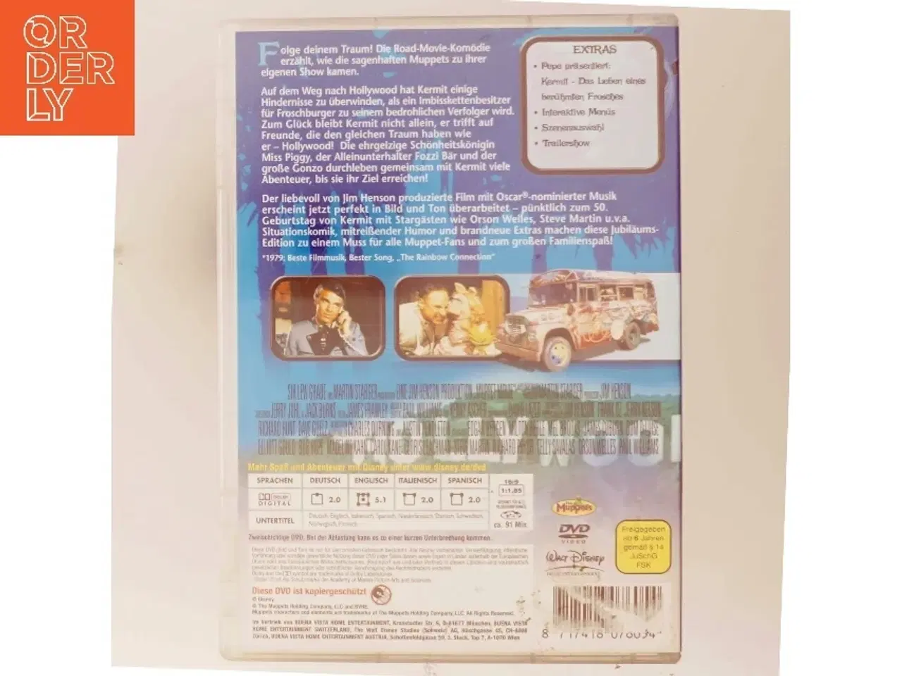 Billede 3 - The Muppet movie (1979) (dvd)