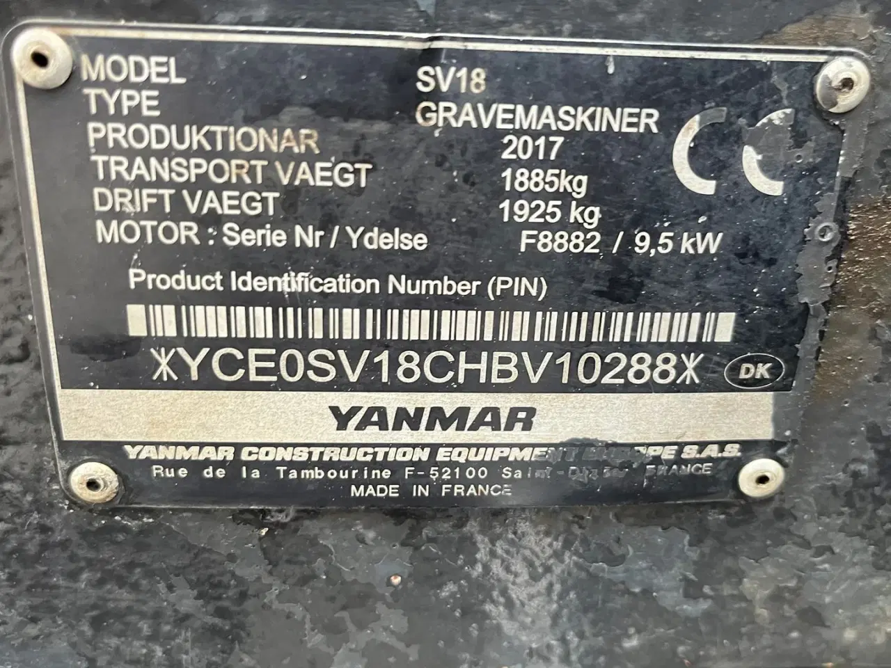 Billede 14 - Yanmar SV18 Hurtigskifte +3skovle
