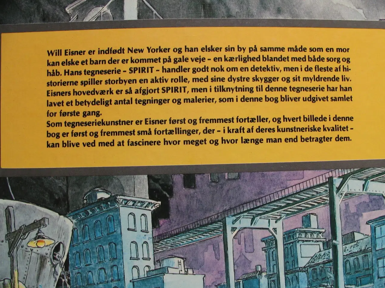 Billede 8 - Will Eisner. Byens skygger - bog om WE