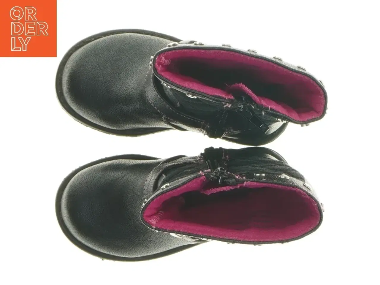 Billede 5 - Børnestøvler med hjerter fra Girl (str. 6 )