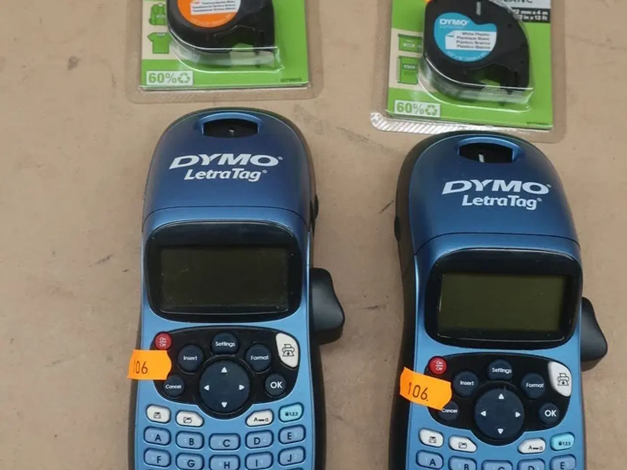 Billede 1 - 2 stk. labelprinter DYMO letratag