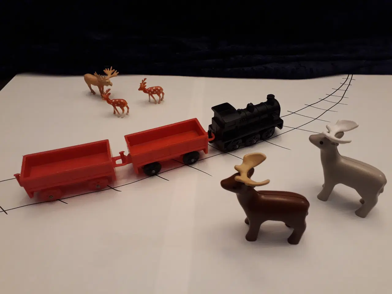 Billede 2 - Tog og Rensdyr