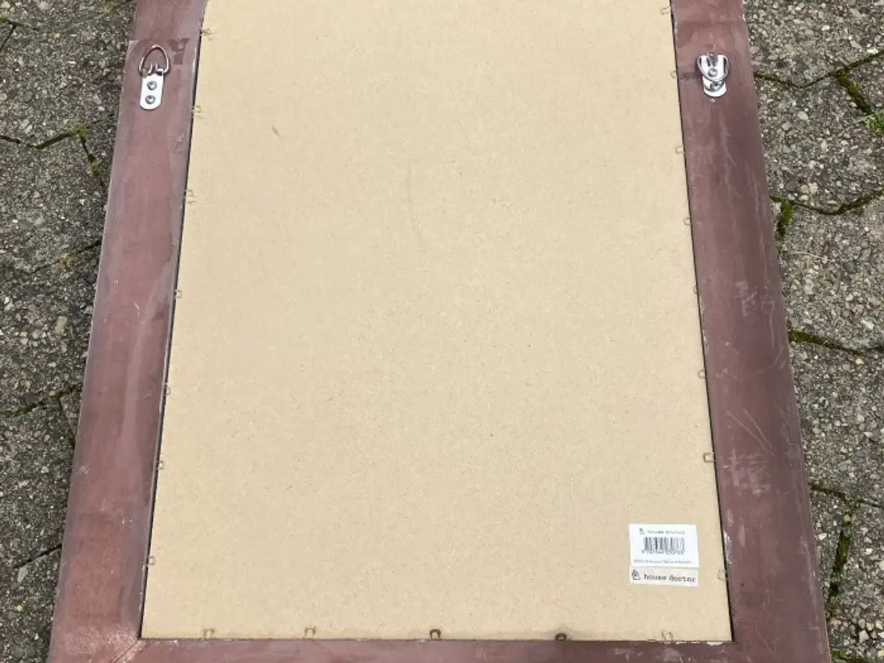 Billede 2 - Spejl med flot ornamentik 46x61 cm