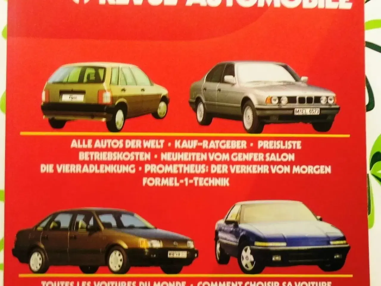 Billede 1 - 1988 Automobil Revue, Revue Automobile.