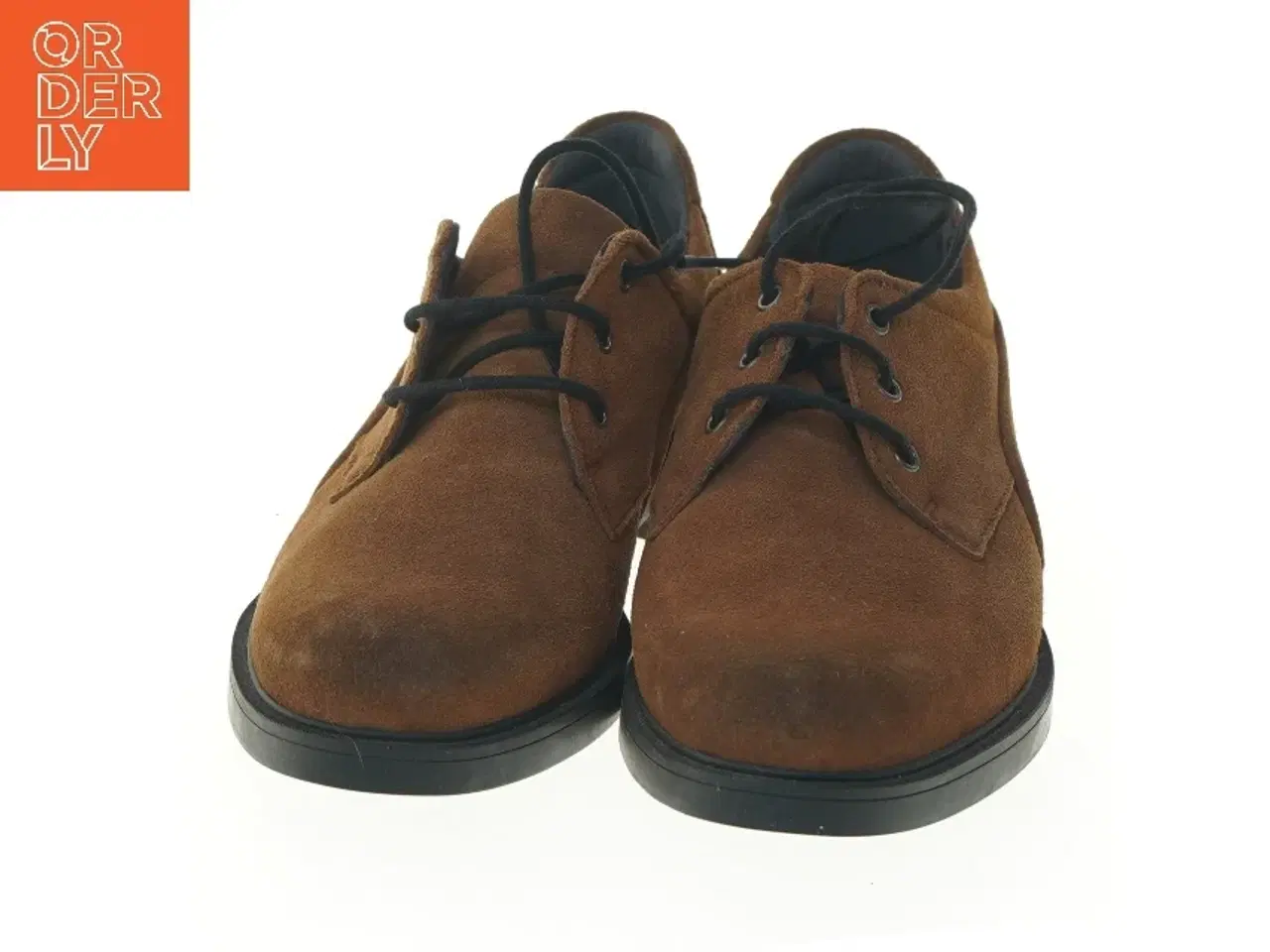 Billede 3 - Brune ruskindsko størrelse 38 fra New Feet (str. 38 )