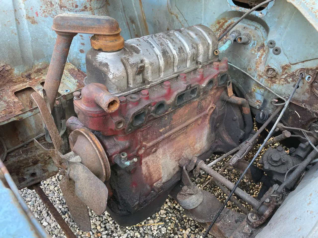Billede 1 - Ford Taunus 17M P3 1500 Motor 