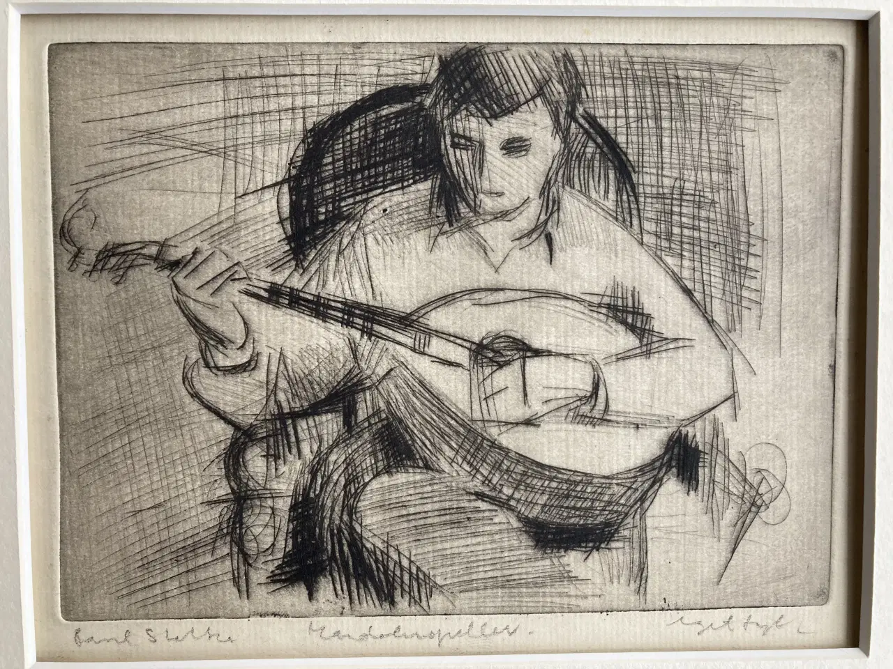 Billede 1 - Radering Paul Stoltze