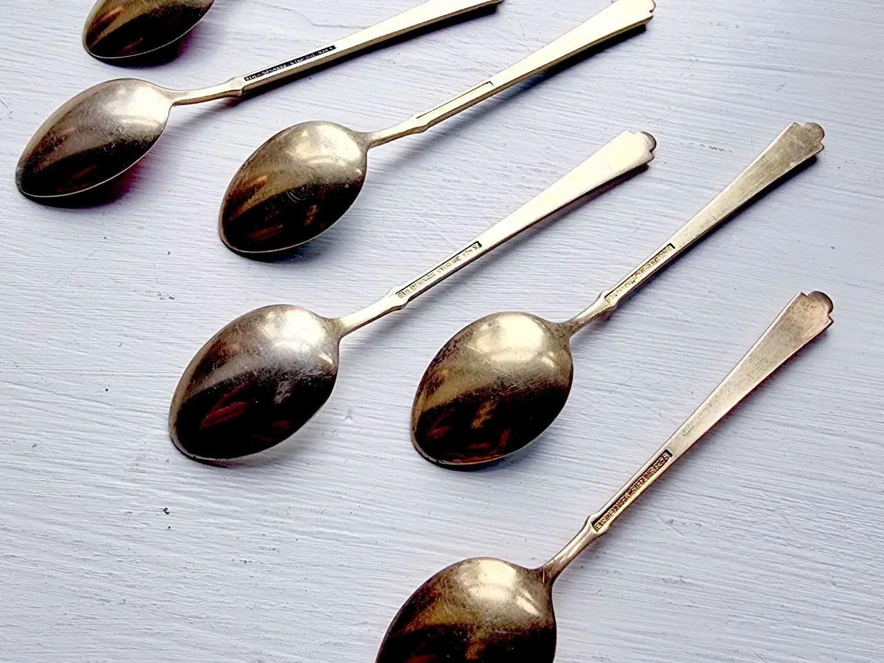 Billede 5 - smukke sterling sølv 925S Elo mokka skeer m/emalj