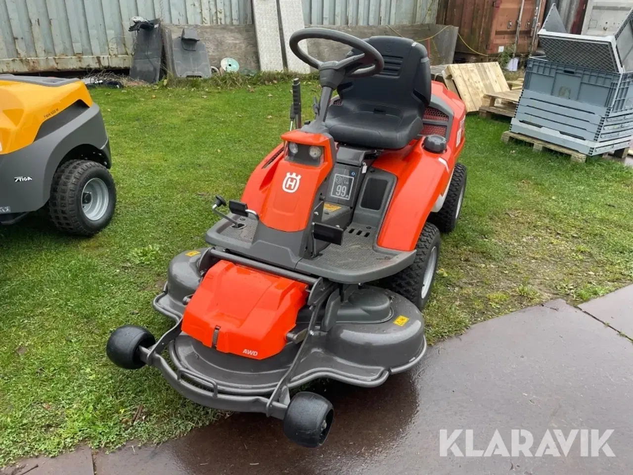 Billede 1 - Græsslåmaskine Husqvarna R216T AWD