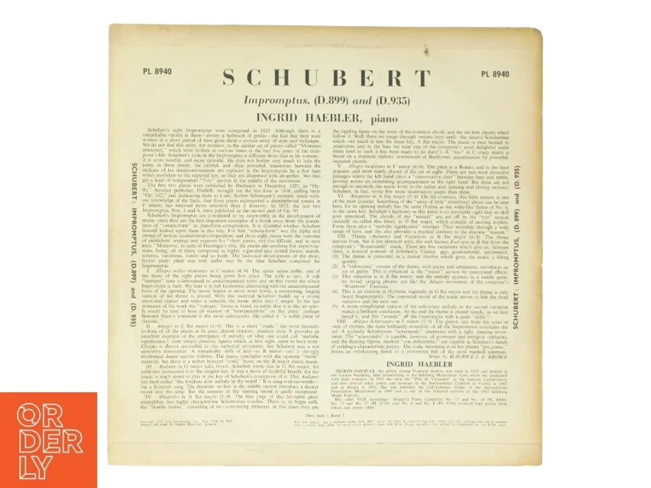 Billede 2 - Schubert